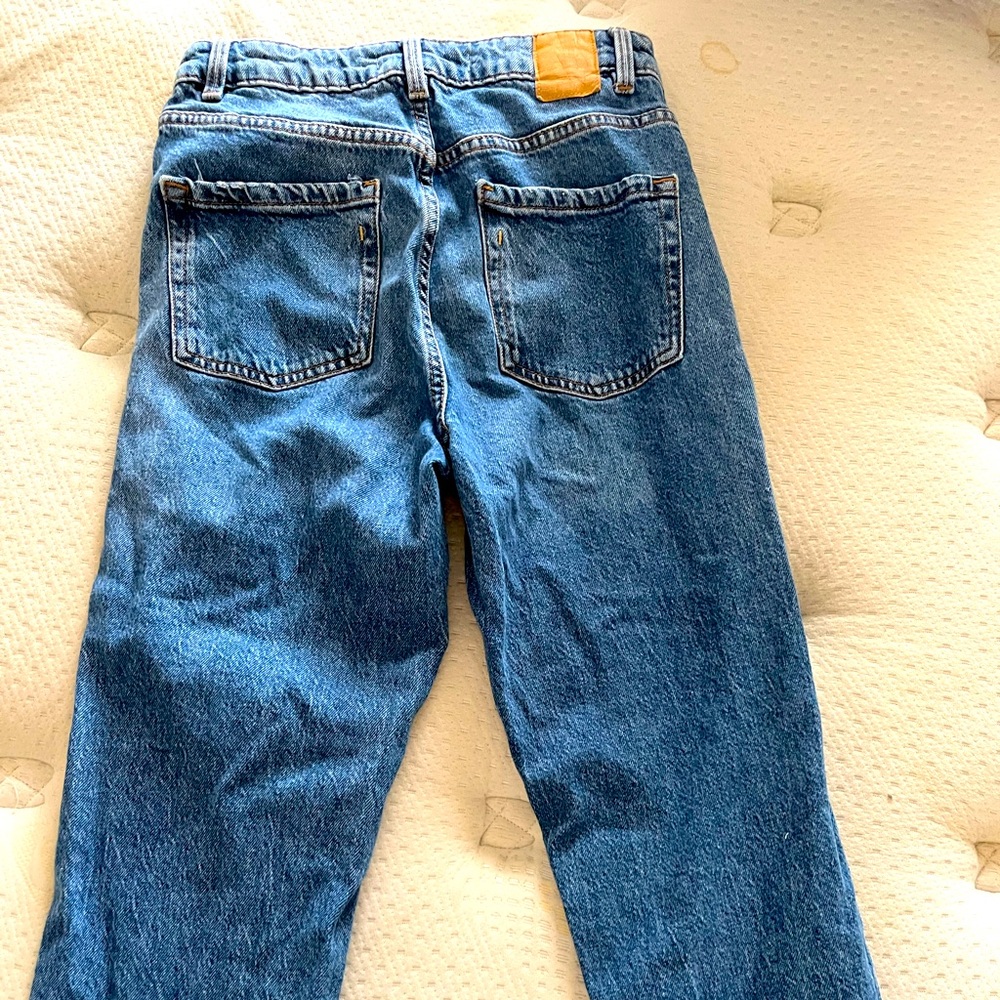 Zara jeans used. Size 4 or 26 waist